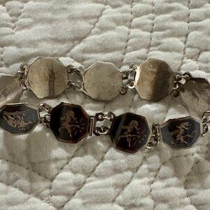 Siam Sterling Silver Bracelet